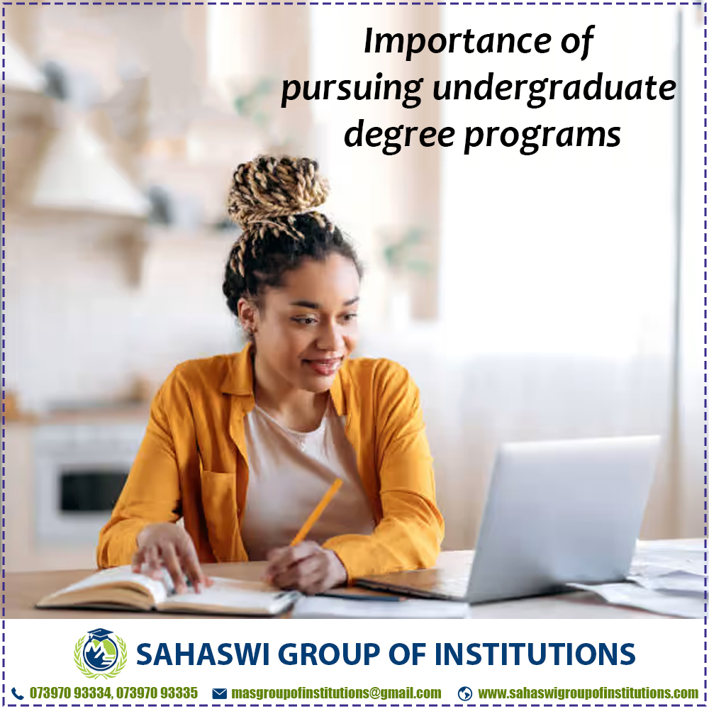 undergraduate degree programs