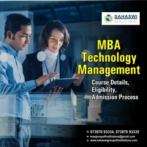 MBA Technology Management course