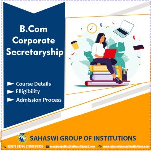 B.Com Corporate Secretaryship degree