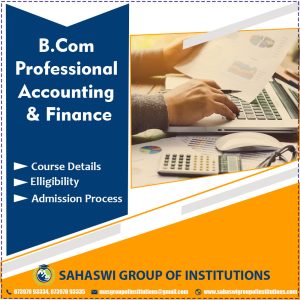 B.Com Professional Accounting degree.