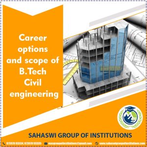 Career for B.Tech Civil Engineering