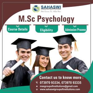 M.Sc Psychology Course Details, Eligibility, Admission Process.