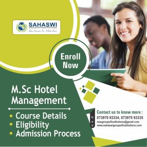 M.Sc Hotel Management Course