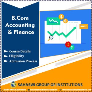 B.Com Accounting & Finance degree