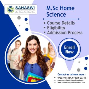 M.Sc Home Science degree