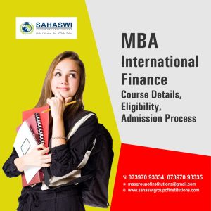 MBA International Finance course