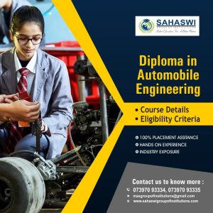 Diploma in Automobile Engineering course