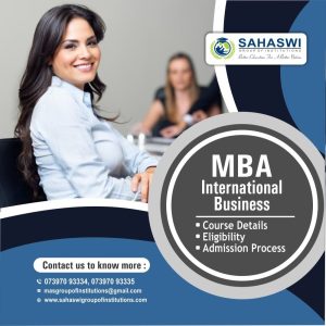 MBA International Business course
