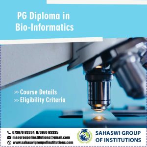 PG Diploma in Bio-Informatics Course