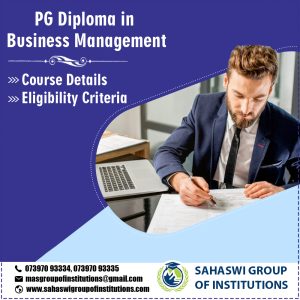 PG Diploma in Business Management Course