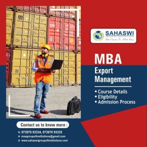 MBA Export Management course