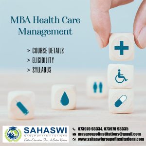 MBA Health Care Management Course details