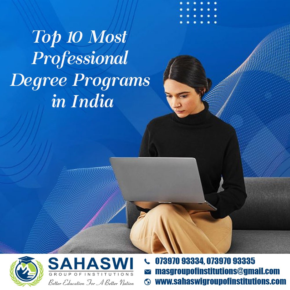 Top 10 Most Professional Degree Programs in India!!