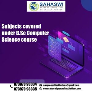 Subjects in B.Sc Computer Science Course.
