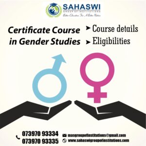 Certificate course in gender studies course details 