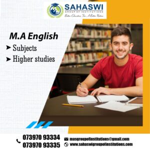 Subjects in MA English 