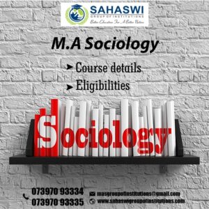 MA Sociology degree details