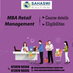 MBA Retail Management course details