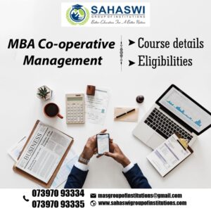 MBA Co-operative Management course details 