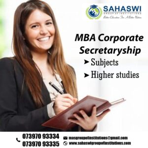 MBA Corporate Secretaryship Subjects.
