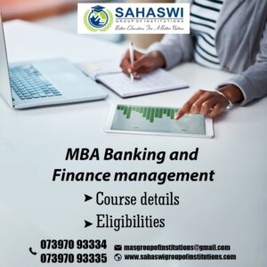 MBA banking and finance management course details 