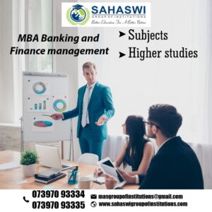 MBA banking and finance management subjects