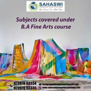 B.A Fine Arts course subjects. 