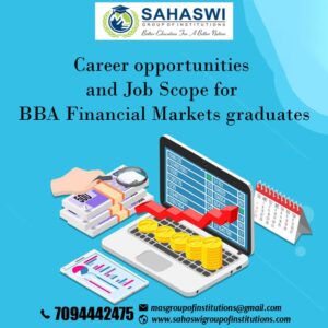 BBA Financial Markets Graduates | Career | Scope | Jobs