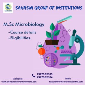 M.Sc Microbiology course details.