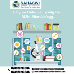 Why can study M.Sc Microbiology?