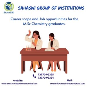 M.Sc Chemistry career scope and jobs.
