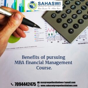 Benefits of MBA Financial Management course.