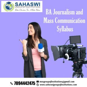 BA Journalism and Mass Communication Syllabus and Subjects