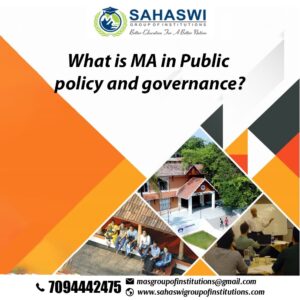 What is MA in Public Policy and Governance?