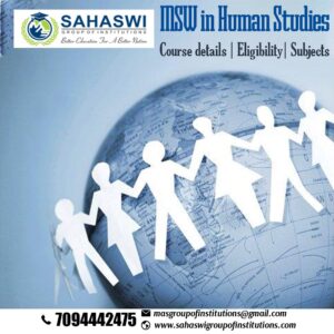 MSW Human Studies Course - Eligibility| Subjects.