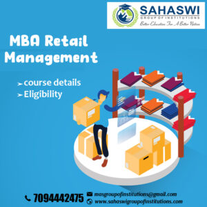 MBA Retail Management Course