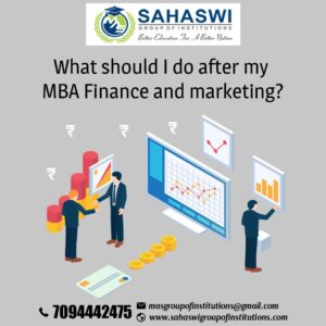 What Should I do After MBA Finance and Marketing?