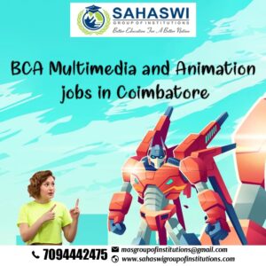 BCA Multimedia and Animation Jobs In Coimbatore-Latest Updates
