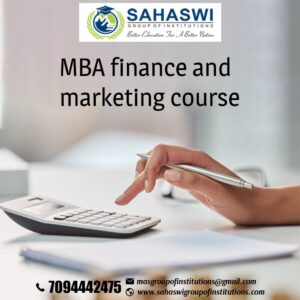MBA Finance and Marketing Course - Great Scope in Now-a-days.