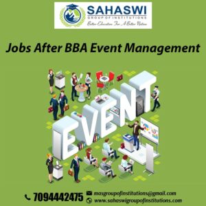 Jobs After BBA in Event Management - That Will Make You Great.
