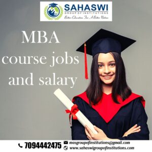 MBA Course Jobs and Salary