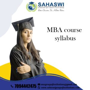 MBA Course Syllabus and Subjects - What Do You Learn?