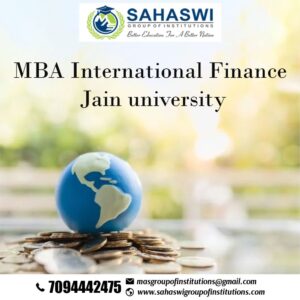 MBA International Finance Jain University