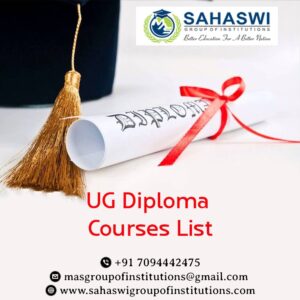 UG Diploma Courses List 