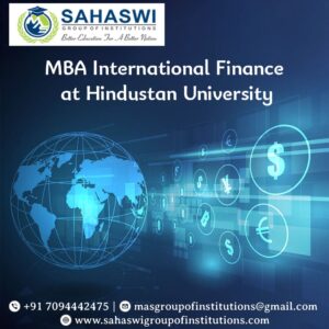 MBA International Finance at Hindustan University