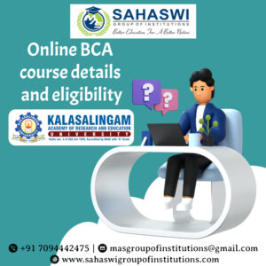 Online BCA at Kalasalingam University