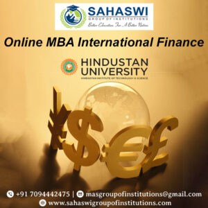 MBA International Finance at Hindustan 