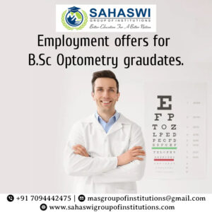 Employment for B.Sc Optometry