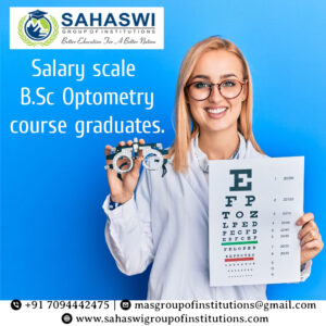 Salary B.Sc Optometry degree