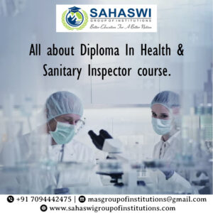 Diploma In Health & Sanitary Inspector course